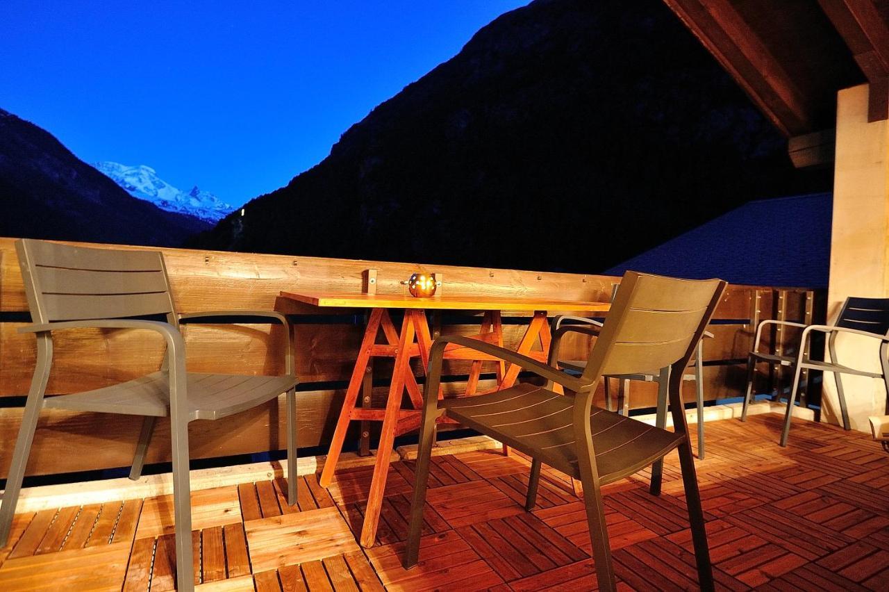Ferienwohnung Cosy 3.5 pièce à Täsch Exterior foto